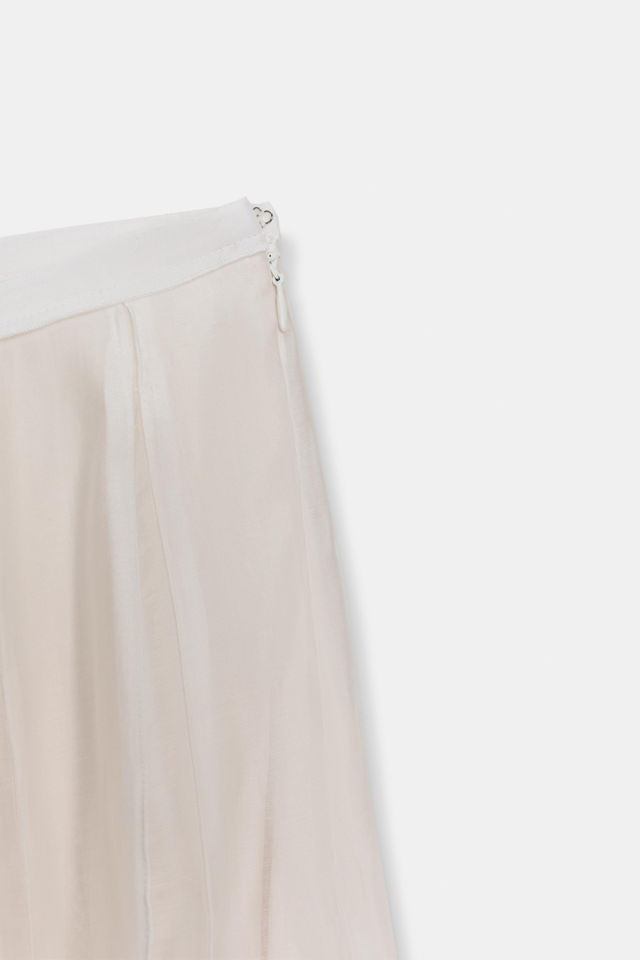 FLOWY COMBINATION SKIRT ZW COLLECTION